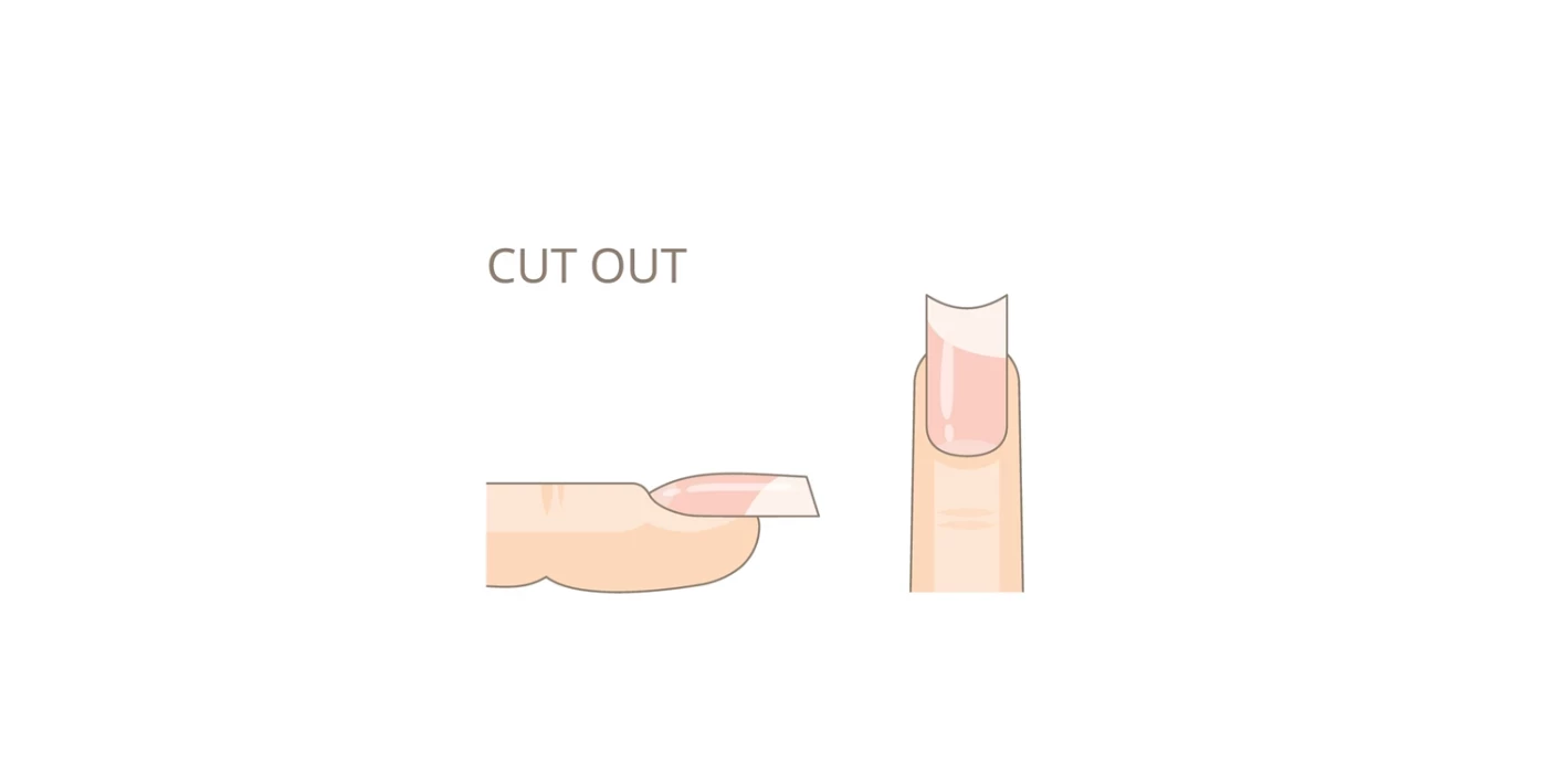 Como dar a tus uñas la forma Cut Out