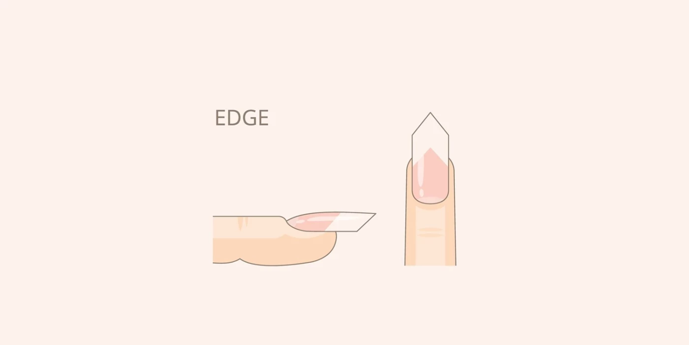 Como dar a tus uñas la forma Edge