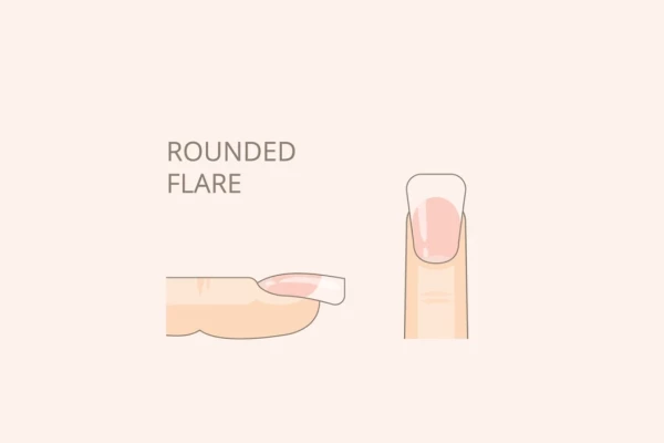 Como dar a tus uñas la forma Rounded Flare