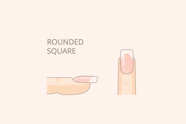 Como dar a tus uñas la forma Rounded Square