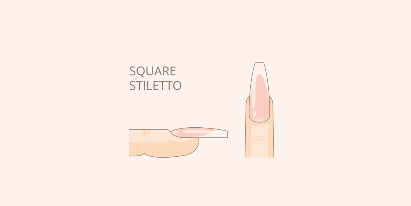 Como dar a tus uñas la forma Square Stiletto