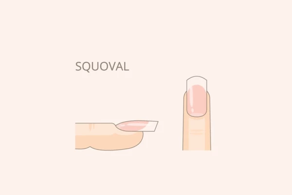 Como dar a tus uñas la forma Squoval